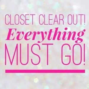 Closet clean out